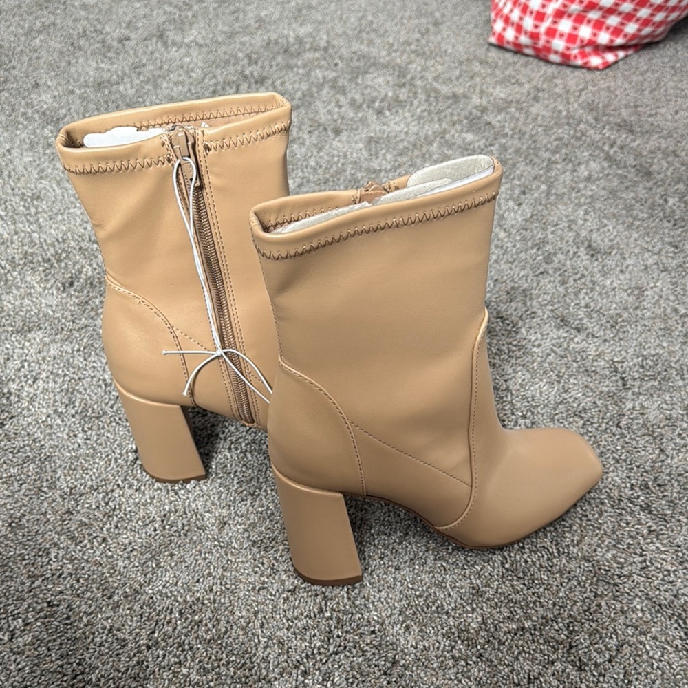 a new day Tan Heeled Boots